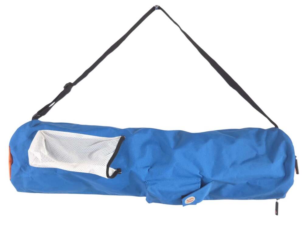 Vintage Lululemon Athletic Yoga Mat Carrier Bag Womens Blue Orange